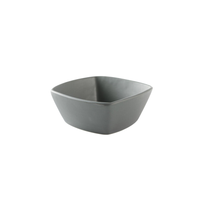 Zest Porcelain Mrt Kare Kase 9Cm -Velour Gri - 1