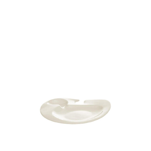 Paşabahçe Porselen Nabur Nbpp22 186122 19x22.5 cm Kokteyl Tabağı - PAŞABAHÇE PORSELEN