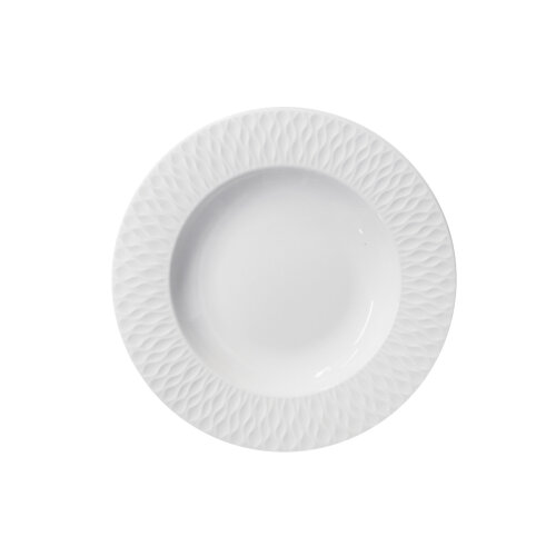 Zest Porcelain Nil Çukur Tabak 21 cm Krem NIL21CK00 - ZEST PORCELAIN