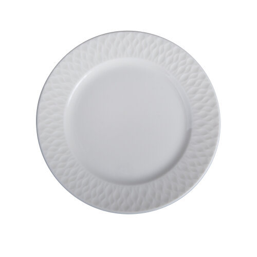 Zest Porcelain Nil Düz Tabak 19cm Krem NIL19DU00 - ZEST PORCELAIN
