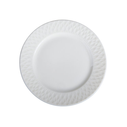 Zest Porcelain Nil Düz Tabak 23 cm Krem NIL23DU00 - ZEST PORCELAIN