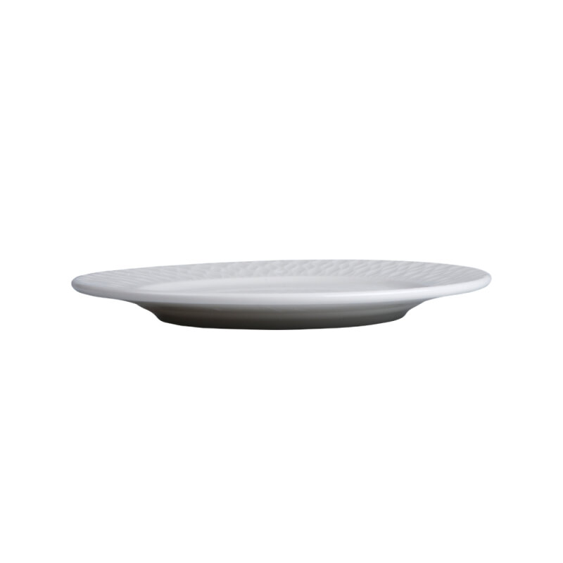 Zest Porcelain Nil Düz Tabak 23 cm Krem NIL23DU00 - 2