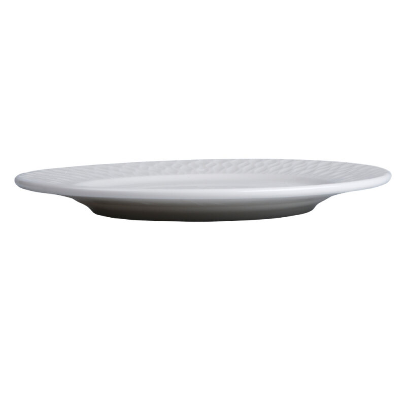 Zest Porcelain Nil Düz Tabak 27 cm Krem NIL27DU00 - 2