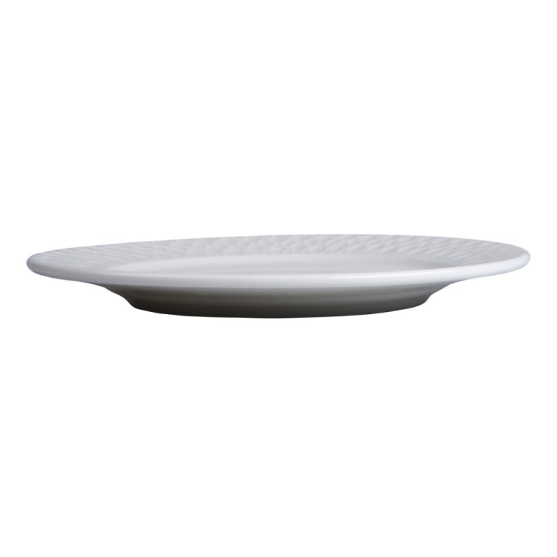 Zest Porcelain Nil Düz Tabak 30 Cm Krem - 2