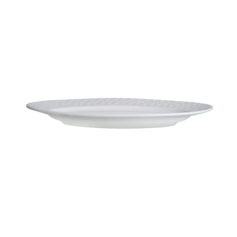 Zest Porcelain Nil Kayık Tabak 25 cm Krem NIL25KY00 - 2