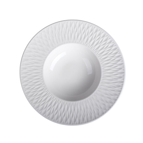 Zest Porcelain Nil Risotto Tabağı 26 cm - Krem - ZEST PORCELAIN