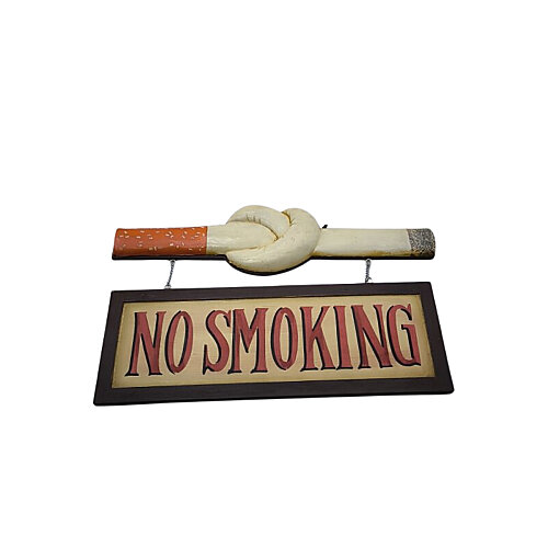 No Smoking İkaz Yazısı 54X32 Cm - KLT