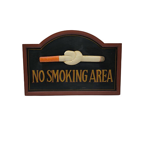 No Smoking İkaz Yazısı 60X40 Cm - KLT