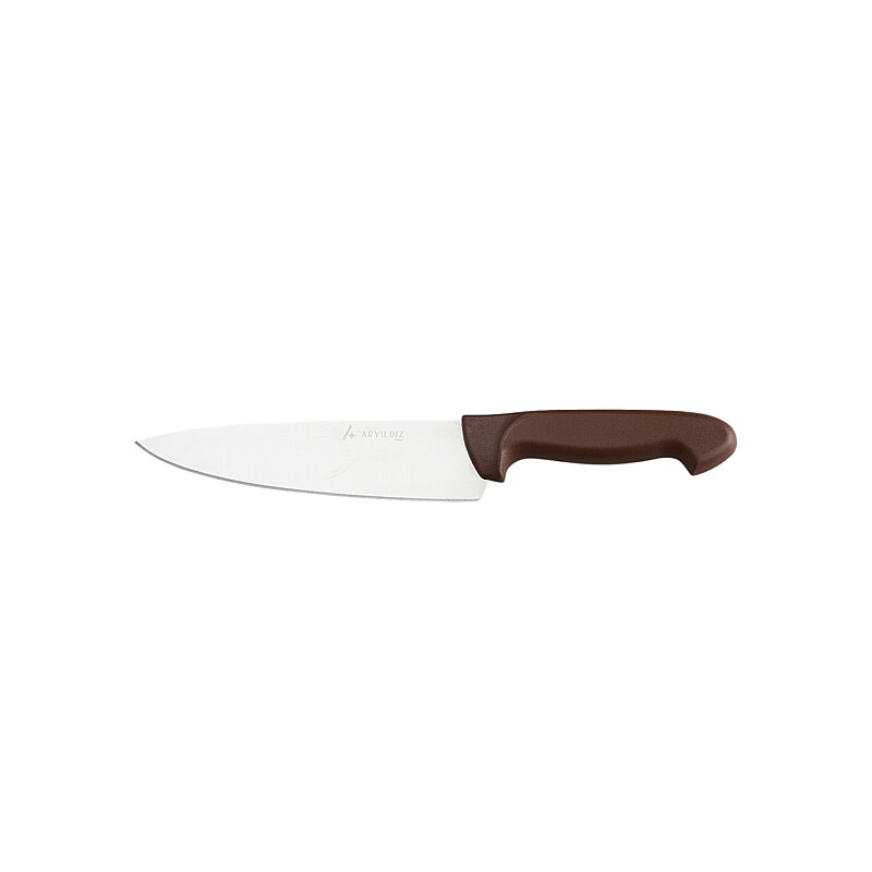 Aryıldız Noka Big Şef Bıçağı 19 Cm Kahverengi - 1