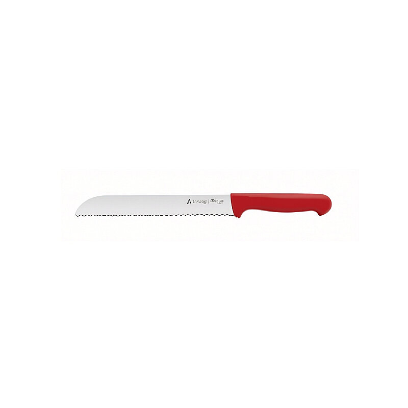 Noka Dişli Ekmek Bıçağı 19 Cm Kırmızı - 1
