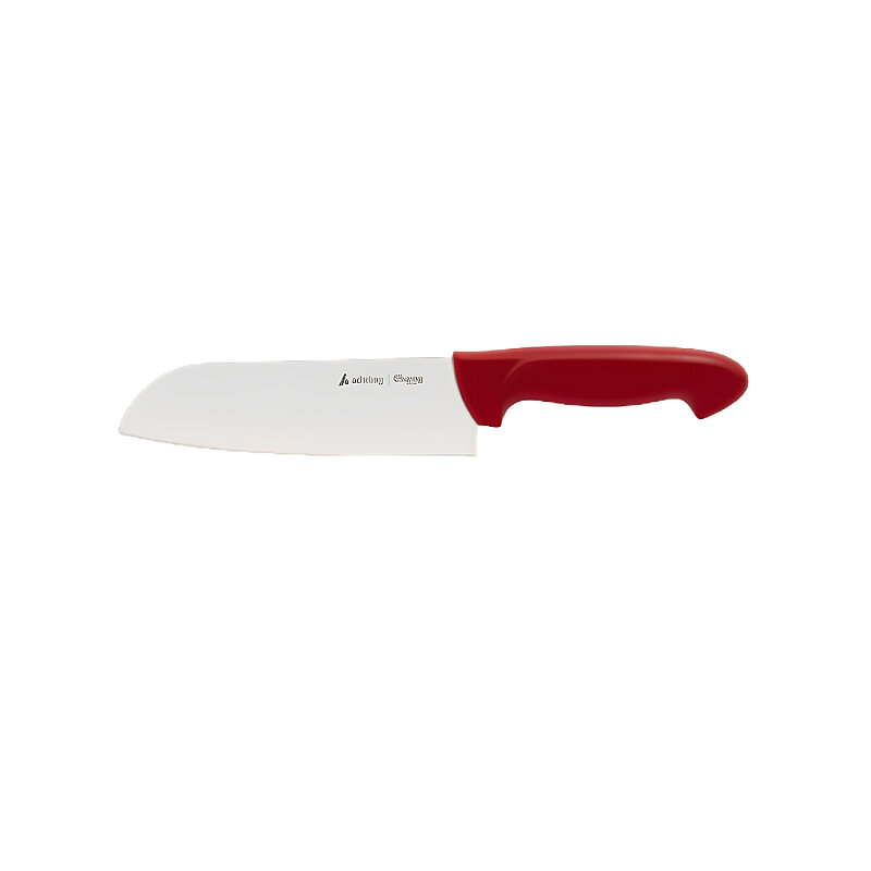 Noka Santoku Bıçağı 19 Cm Kırmızı - 1