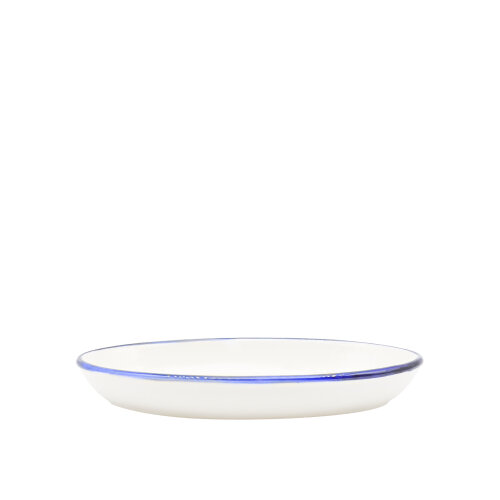 Zest Porcelain Oval Fırın Kabı 19Cm -Riva Mavi - ZEST PORCELAIN
