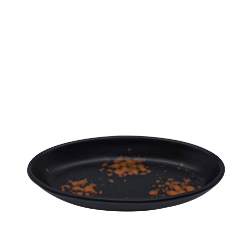Zest Porcelain Oval Fırın Kabı 19Cm -Oxy Orange - ZEST PORCELAIN