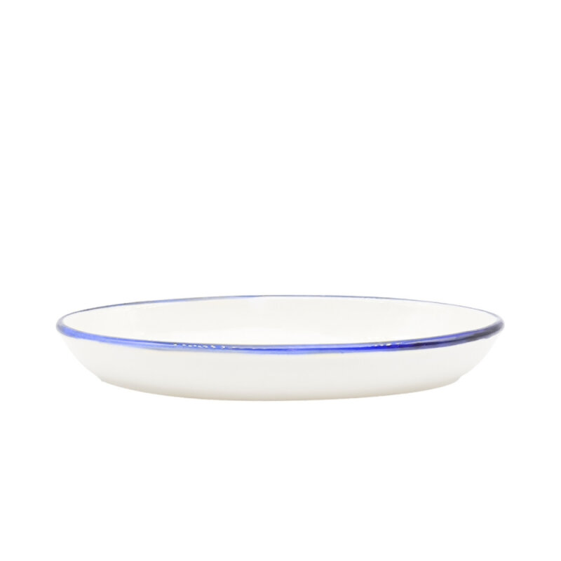 Zest Porcelain Oval Fırın Kabı 26Cm -Riva Mavi - 1