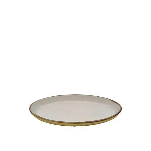 Tulu Porselen Oval Fırın Kabı 26cm-Reactıve 11 Sarı TL26OFKR11 - TULU PORSELEN