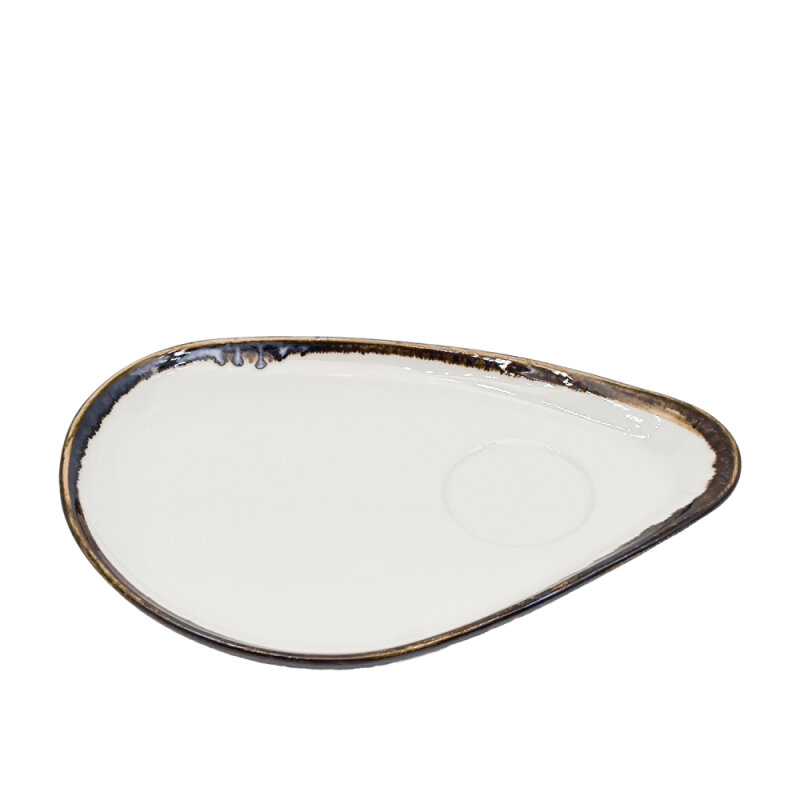 Zest Porcelain Oval İkramlık 25cm - Chocolate OV25ISCT47 - 1