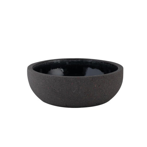 Matgusto Parlak Siyah Sosluk Q: 8 Cm H: 4 Cm - MATGUSTO