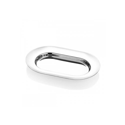Altınbaşak Paslanmaz Oval Espresso Tepsi 12*19 cm - ALTINBAŞAK