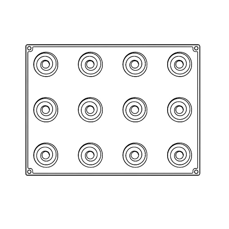 Pavoni 3D Pavoflex Sıl.Mould Over 400 X 300 Mm - 1 - 4