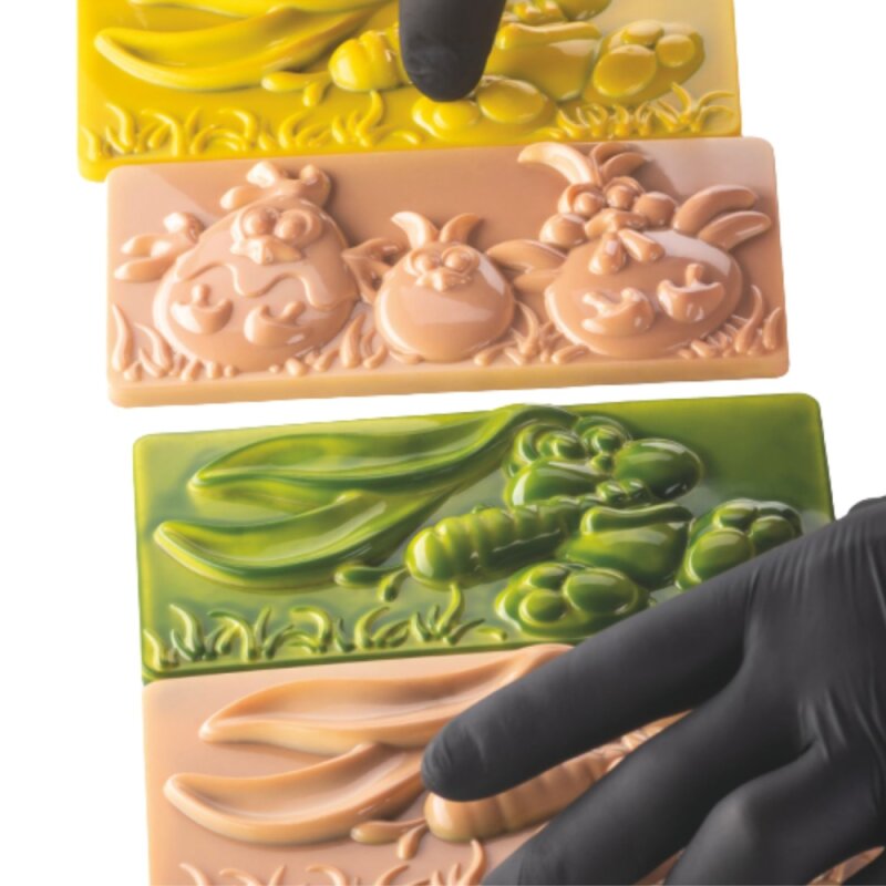 Pavonı Choco Bar Mould Easter Bunny Mm 154X72 - 2