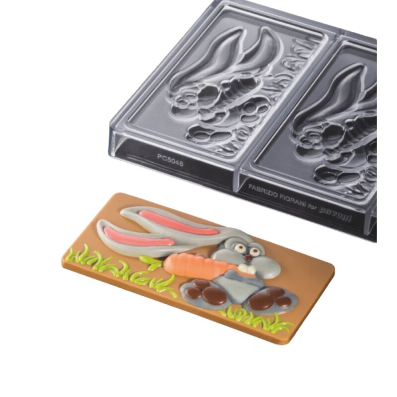 Pavonı Choco Bar Mould Easter Bunny Mm 154X72 - 3