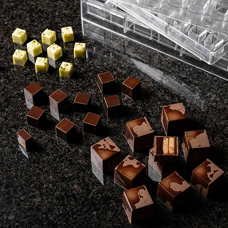 Pavoni Cubo Pralin Kalıbı 275X175 Mm - 2
