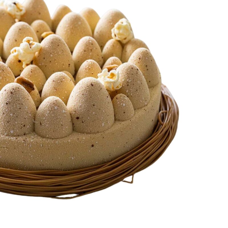 Pavoni Paskalya Pastası Silikon Kalıp 160X65 -940 Ml Ke094S - 3