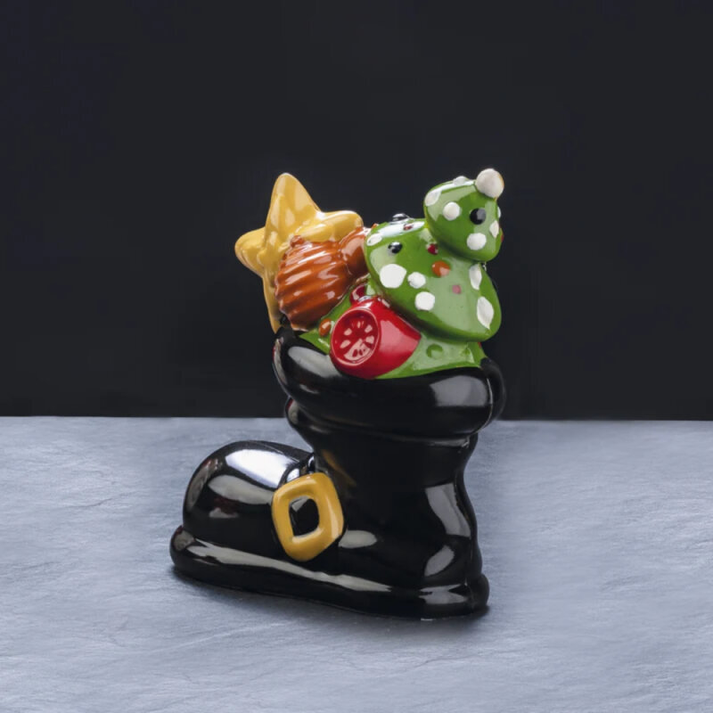 Pavoni Santa Boot Çikolata Kalıbı Kit 2 Set 160X80X180 H Mm 390 Gr Kt181 - 1
