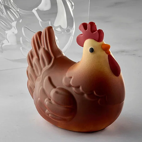 Pavoni Cesira Kt228 Isıyla Şekillendirilmiş Çikolata Kalıbı 175×120×160 Mm - 1