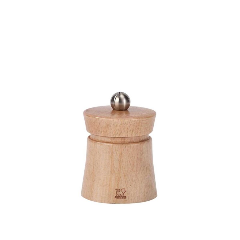Peugeot Baya Tuz Değirmeni Naturel Ahşap 8 cm - 1