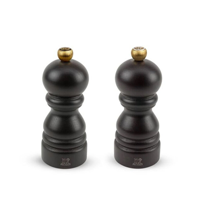 Peugeot Karabiber+Tuz Değirmeni Set Siyah Lake 12 cm 21870412 - 1