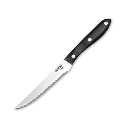 Pirge Geniş Steak Bıçağı Pls.Siyah - PİRGE