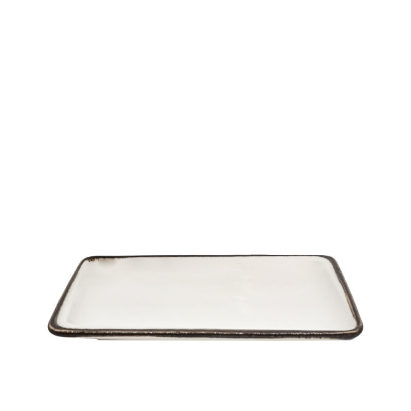 Zest Porcelain Plaza Dikdörtgen Tabak 23X16 cm - Chocolate PLZ23X16TBCT47 - 1