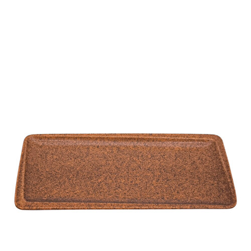 Zest Porcelain Plaza Dikdörtgen Tabak 34X16Cm -Element Red - ZEST PORCELAIN
