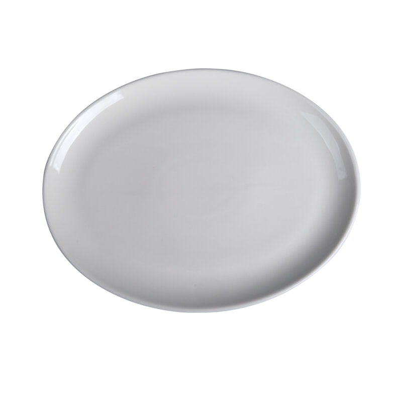 Zest Porcelain Plaza Oval Tabak 25X19cm Krem PLZ25X19OV00 - 2