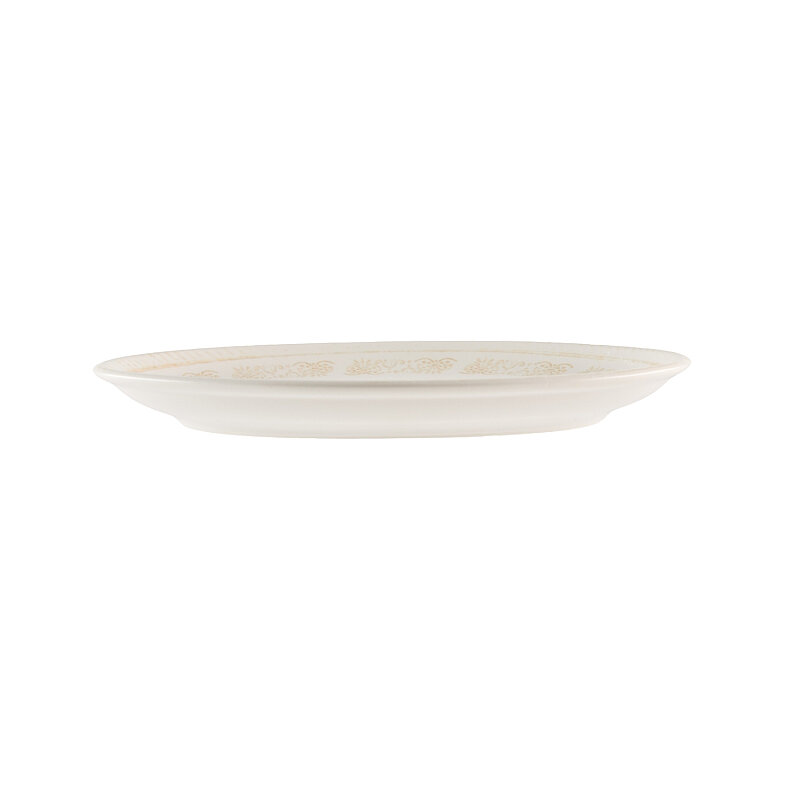 Zest Porcelain Plaza Oval Tabak 31X24 cm - Whisper - 2