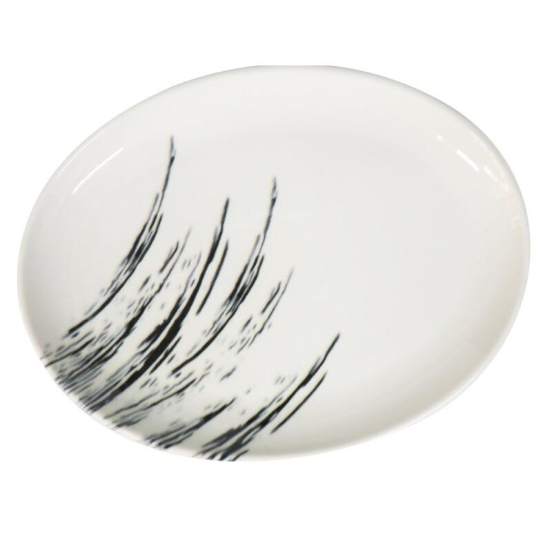 Zest Porcelain Plaza Oval Tabak 36X28Cm -Seine - 1