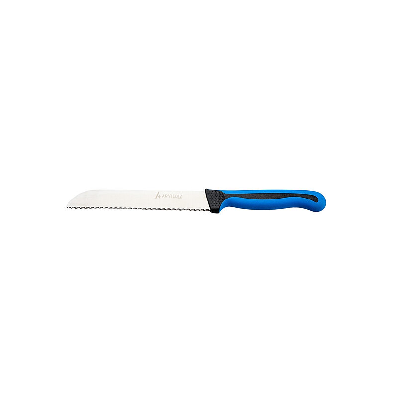 Aryıldız Plurex Dişli Ekmek Bıçağı 21 Cm Mavi - 1