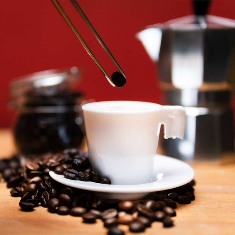 Polikarbon Espresso &Türk Kahvesi Fin.Tabak Beyaz Rc.S090 - 2