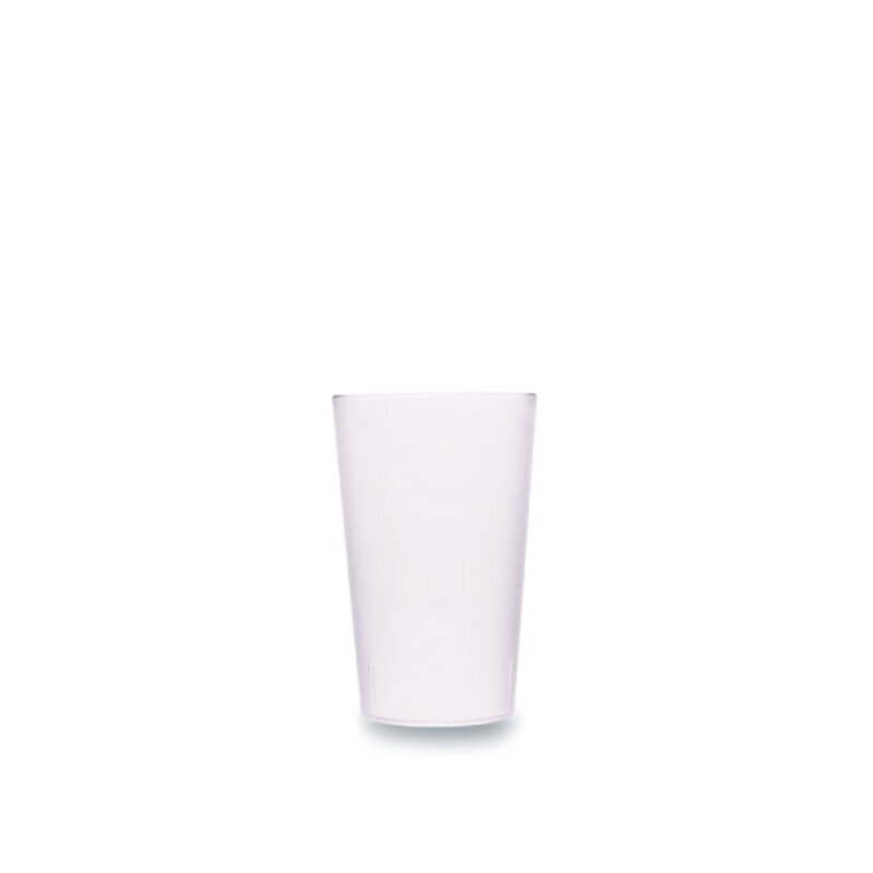 Polikarbon Kumlu Bardak 350 Ml Şeffaf Tb.30 - 1