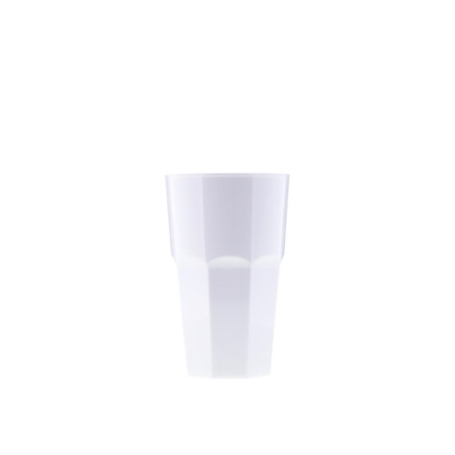 Rubikap Polikarbonat Premium Bardak 300 Ml.Beyaz PM.300 - RUBİKAP