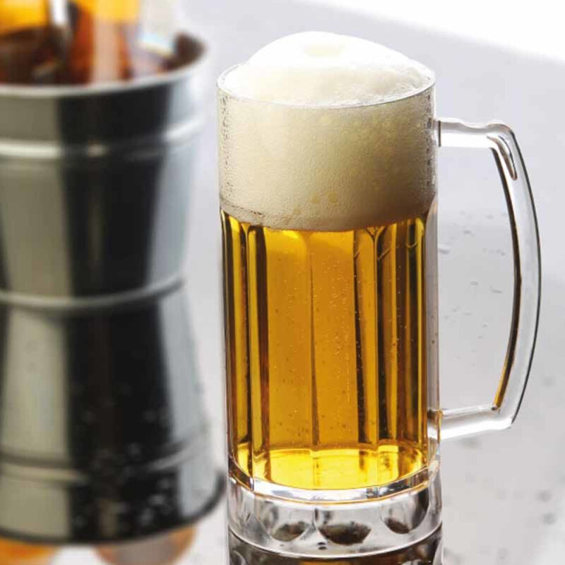Polikarbon Premium Bira Bardağı 340 Ml Şeffaf Pm.B34 - 2