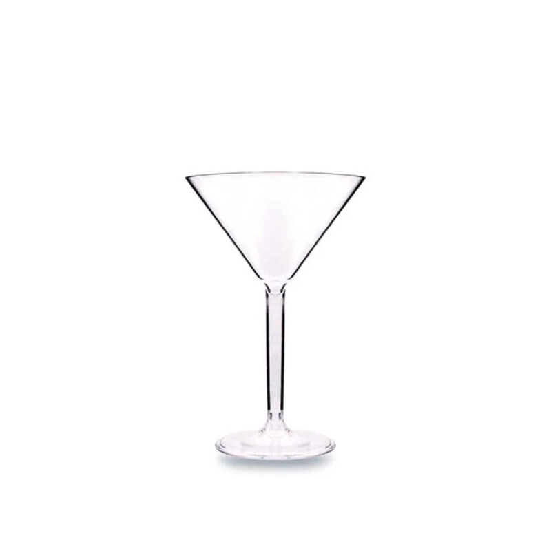 Rubikap Polikarbonat Premium Martını Bardağı 200 Ml Şeffaf PM.M20 - 1