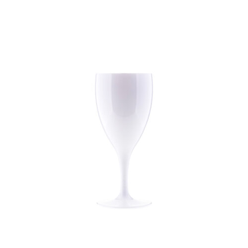 Polikarbon Premium Şarap Bardağı 230 Ml Beyaz Pm.W23 - RUBİKAP