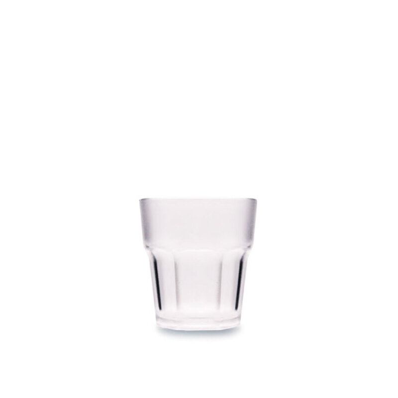 Policarbon Premium Kumlu Bardak 250 Ml pc Şeffaf Pm.250F - 1