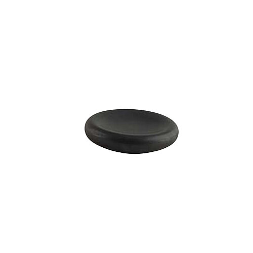 Matgusto Dhara Pure Black Matte Düz Tabak Q:28cm H:4cm - MATGUSTO