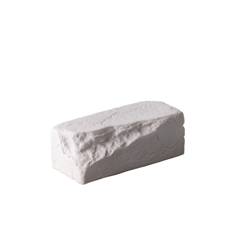 Matgusto Rectangular Rusrik White 16,5X6,7X6 cm - 1
