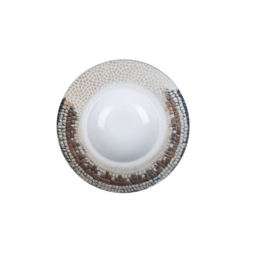 Zest Porcelain Rısotto Tabağı 26Cm-Tigris - ZEST PORCELAIN