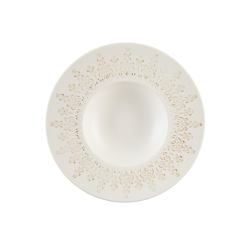 Zest Porcelian Risotto Tabağı 26 cm-Whisper - 1