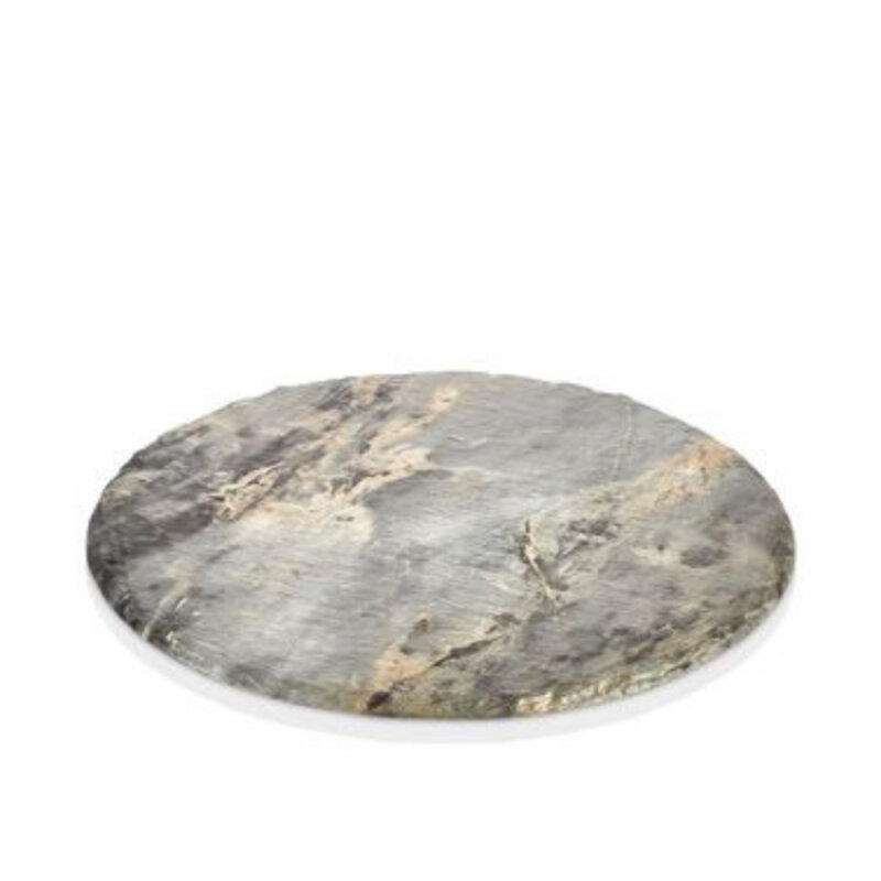 Round Slate Efct. Board Ø 30 cm - h.1 cm - 1